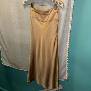 Free People Normani Satin Skirt